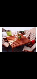 Ikea applaro tuintafel 150x150, Tuin en Terras, Tuintafels, Ophalen, Zo goed als nieuw, Rechthoekig