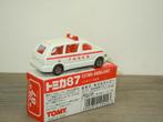 Toyota Estima Ambulance - Tomy Tomica 87 Japan - 1:64, Japan, Auto, Verzenden, Zo goed als nieuw