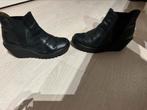 Black leather boots, Kleding | Dames, Schoenen, Ophalen, Zo goed als nieuw, Zwart