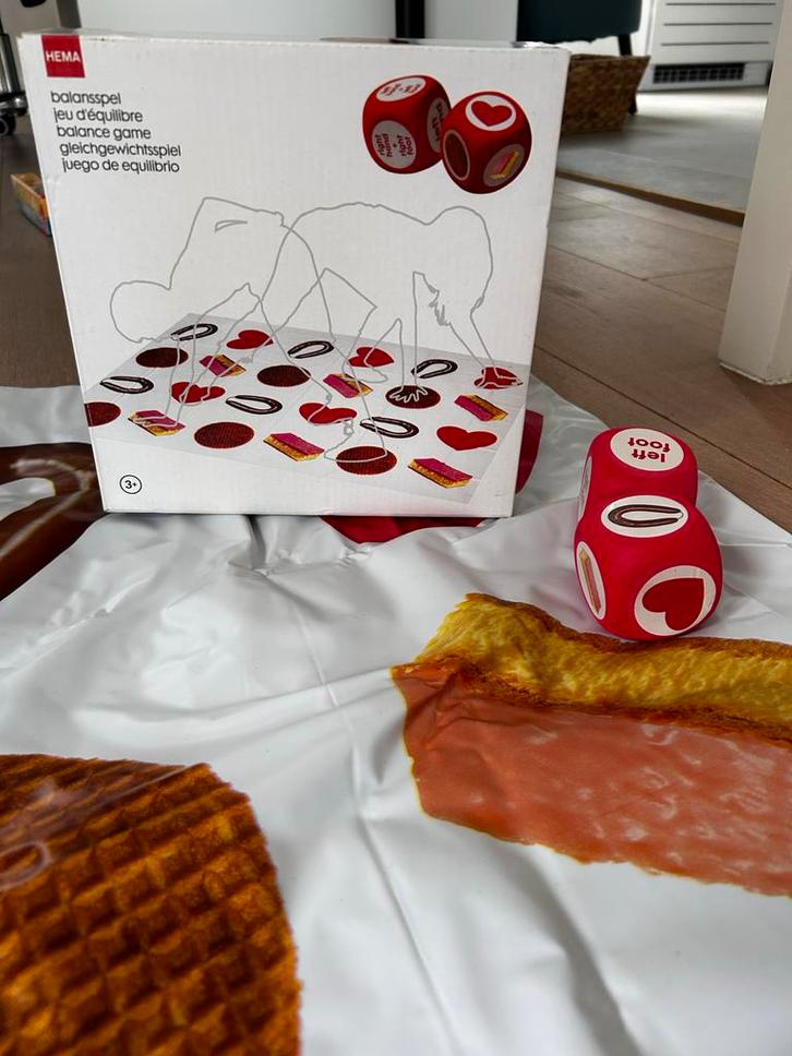 Hét HEMA Balansspel twisterspel -  niet meer verkrijgbaar!, Kinderen en Baby's, Speelgoed | Buiten | Speeltoestellen, Zo goed als nieuw