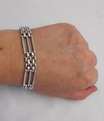 Zilveren mooie schakel armband nr.878