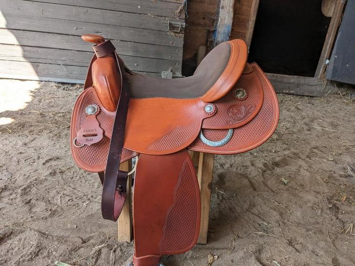 Nieuw westernzadel, Dieren en Toebehoren, Paarden en Pony's | Zadels, Nieuw, Western, Ophalen