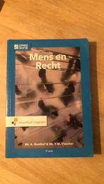 Mens en recht, Boeken, Wetenschap, Verzenden, Zo goed als nieuw
