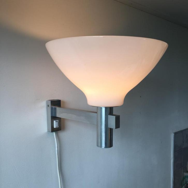 OPRUIMING Set jaren 60 70 Raak Dijkstra wandlampen, Huis en Inrichting, Lampen | Wandlampen, Gebruikt, Kunststof, Metaal, Overige materialen