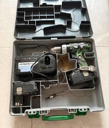 Hitachi DS 18DL 18V Li-Ion Accu Boor-/Schroefmachine Set beschikbaar voor biedingen