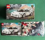 Lego speed champions lamborghini countach 76908, Kinderen en Baby's, Speelgoed | Duplo en Lego, Verzenden, Gebruikt, Complete set