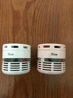 NIEUW! Rookmelder Flow mini in wit & roze 85db incl batterij, Detector, Sensor of Melder, Nieuw, Ophalen of Verzenden, X