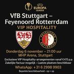 STUTTGART - Feyenoord  Vip & hospitality Tickets & Business, Drie personen of meer, November