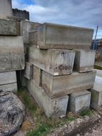 Gebruikte zit elementen / banken beton grijs, Ophalen, Gebruikt, Biels, Beton