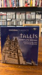 Choral classics 10 cd 1 cd rom Tallis complete dirks, Ophalen of Verzenden, Zo goed als nieuw, Vocaal, Boxset