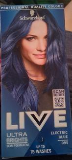 schwarzkopf haarverf semi permanent Electric blue 095, Sieraden, Tassen en Uiterlijk, Uiterlijk | Haarverzorging, Ophalen of Verzenden
