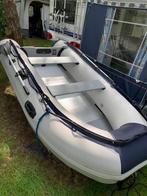 Rubberboot lengte 3.20 pvc met 2 zitbanken en roeispanen, Watersport en Boten, Aluminium, Zo goed als nieuw, Benzine, Minder dan 70 pk