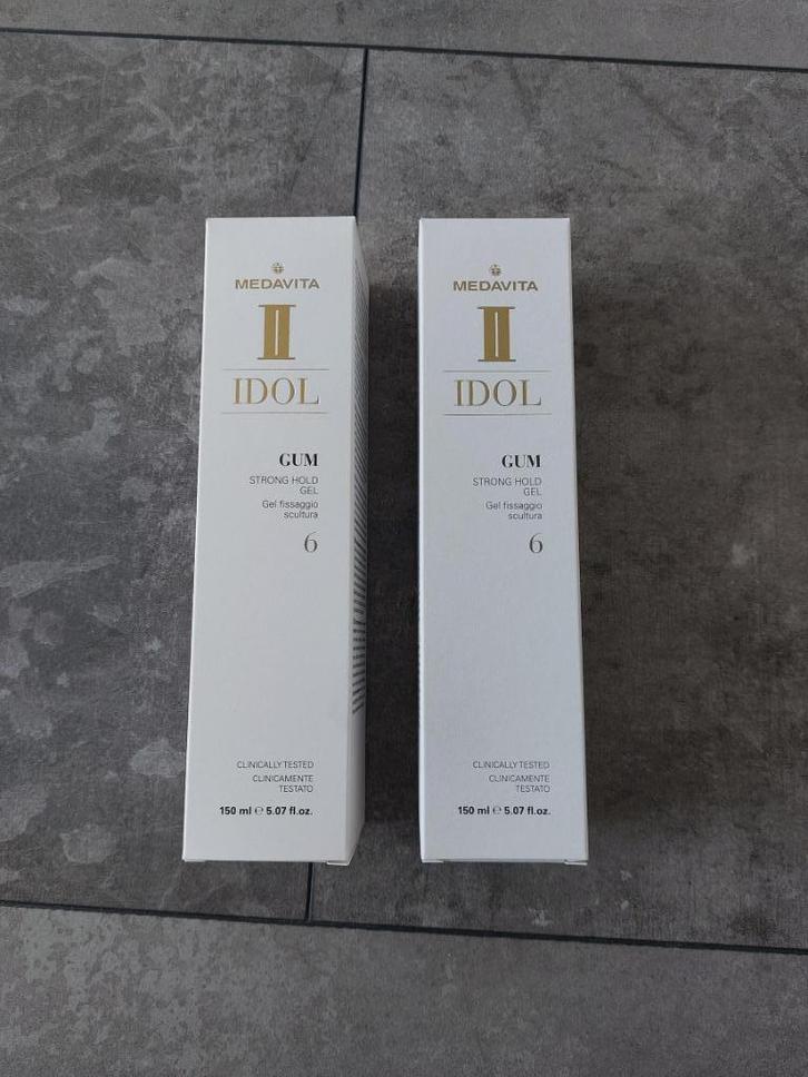 2 nieuwe medavita IDOL creative gun gel (advr 24), Sieraden, Tassen en Uiterlijk, Uiterlijk | Haarverzorging, Nieuw, Gel, Wax, Haarlak of Mousse