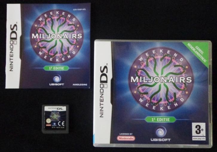 Weekend Miljonairs voor de Nintendo DS Compleet, Spelcomputers en Games, Games | Nintendo DS, Zo goed als nieuw, Ophalen of Verzenden