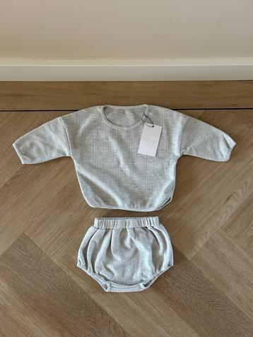 *NIEUW!* Setje bloomer + top, Lexie & The Moon, grijs, 86 92 beschikbaar voor biedingen