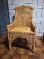 Rieten stoel, Gebruikt, Overige kleuren, Riet of Rotan, Ophalen of Verzenden