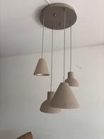 Moderne beton hanglamp met meerdere lampen, Huis en Inrichting, Lampen | Hanglampen, Ophalen, Zo goed als nieuw, Overige materialen