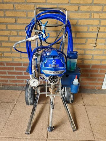 Te huur Graco 595 of GX ff verfspuit beschikbaar voor biedingen
