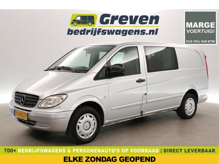 Mercedes-Benz Vito CDI 320 Lang | MARGE! | DC | Airco | Came, Auto's, Bestelauto's, Bedrijf, Te koop, ABS, Achteruitrijcamera