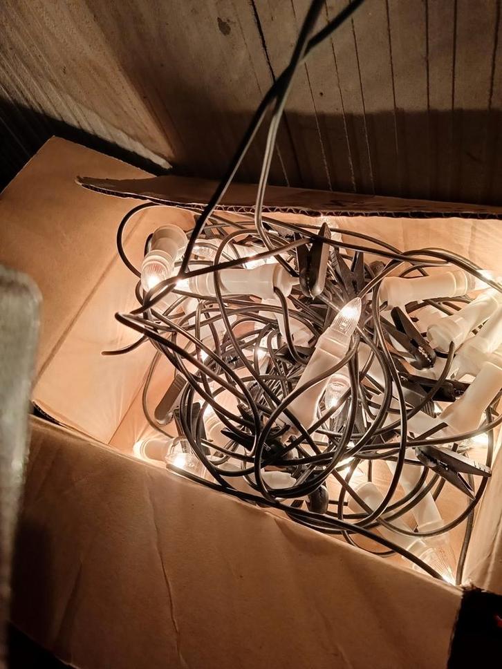 Kerstverlichting - kaars, Diversen, Kerst, Zo goed als nieuw, Ophalen of Verzenden