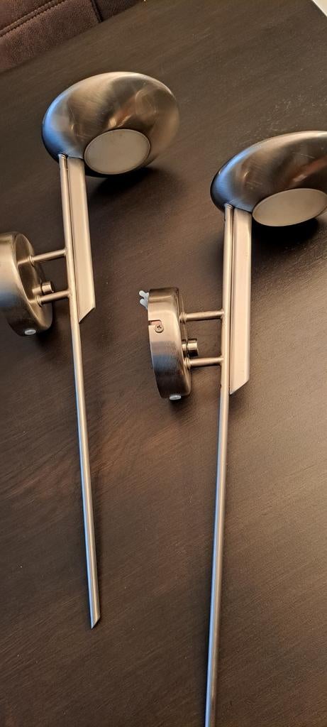 2x halogeen wandlamp,, Ophalen, Minder dan 50 cm