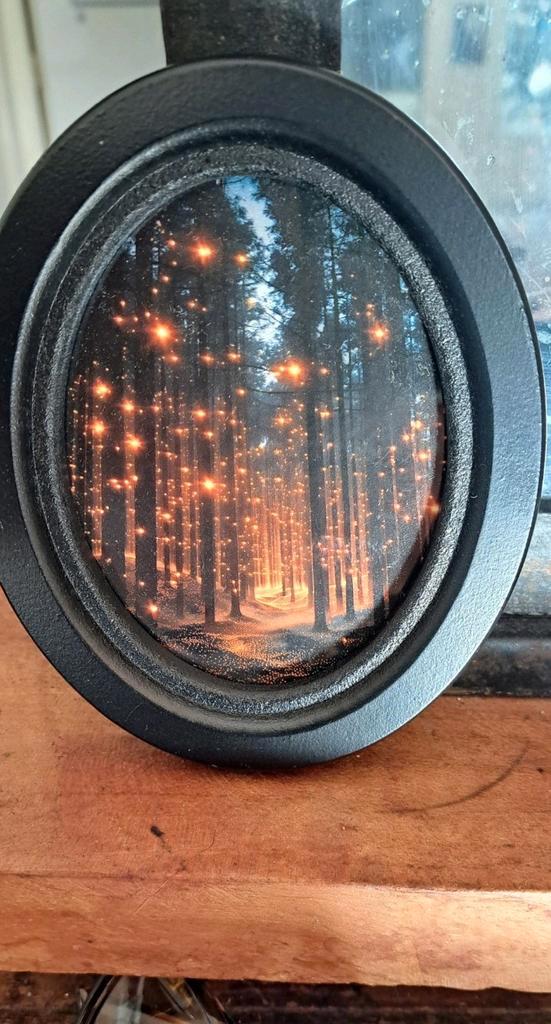 Ovale lijst schilderijtje afbeelding sprookjes kunst, Huis en Inrichting, Woonaccessoires | Lijsten, Nieuw, Minder dan 50 cm, Minder dan 50 cm