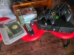 Xbox classic  compleet met games ., ., Met 2 controllers, Ophalen of Verzenden, .