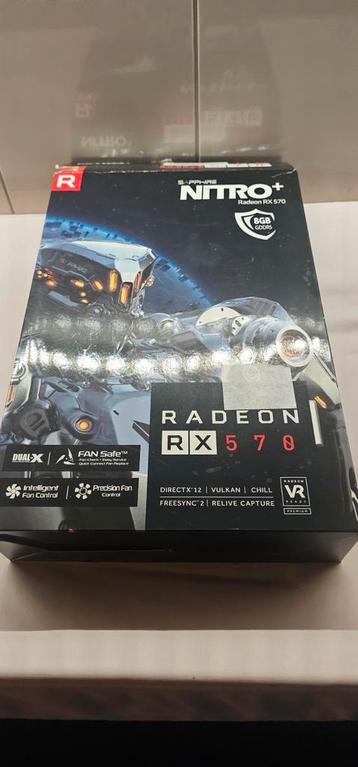 Sapphire raden rx 570 nitro 8gb beschikbaar voor biedingen