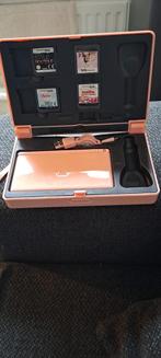 Nintendo DS Lite Roze met Games, Spelcomputers en Games, 1 speler, Ophalen of Verzenden, Gebruikt, Vanaf 3 jaar