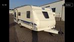 Hobby KMFE 560 mover airco en 3 stapelbedden, Schokbreker, Rondzit, Hobby, 7 tot 8 meter