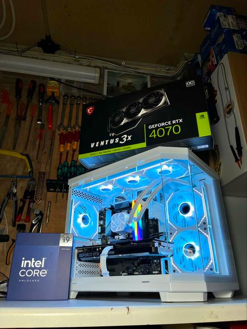 Game PC | I9 14900K | RTX 4070 | 128GB DDR5, Computers en Software, Desktop Pc's, Nieuw, 4 Ghz of meer, SSD, 64 GB of meer, Met videokaart