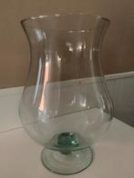 Mooie bloemenvaas glazen vaas groot model, Ophalen, Overige kleuren, Minder dan 50 cm, Glas