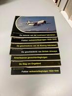 Set vliegtuigboekjes van Bart van de Klaauw, Gebruikt, ., Ophalen of Verzenden, .