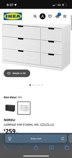 Ikea ladekast NORDLI, Huis en Inrichting, Ophalen of Verzenden, Zo goed als nieuw, 25 tot 50 cm, Minder dan 100 cm