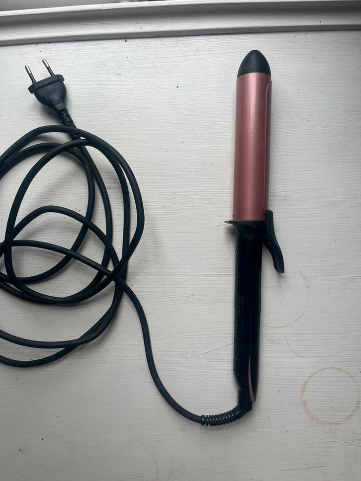 BaByliss Curling Iron - 32 mm Barrel, Sieraden, Tassen en Uiterlijk, Uiterlijk | Haarverzorging, Gebruikt, Krultang of Stijltang
