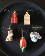 5 VONDELS kerstelementen, Postnl en Schiphol, Ophalen, Zo goed als nieuw