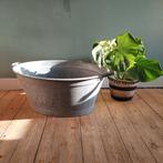 Lucky Vintage grote oude zinken teil izgst!, Ophalen, Gebruikt, ., .