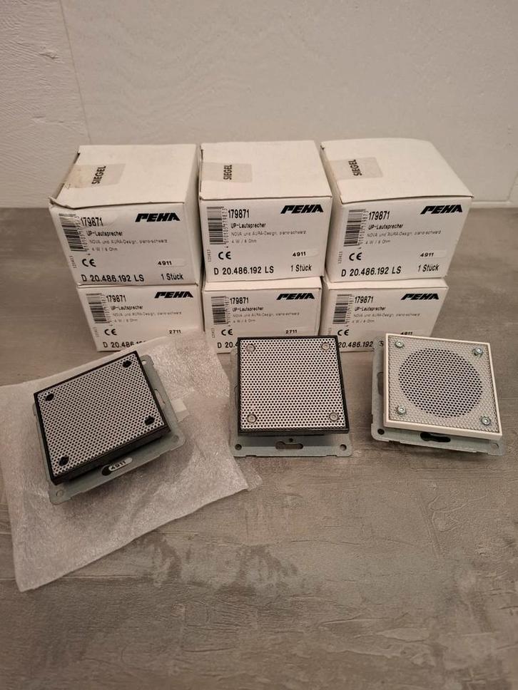 PEHA UP-Luidsprekers - Nieuw in Doos!, Audio, Tv en Foto, Luidsprekers, Nieuw, Overige typen, Minder dan 60 watt, Overige merken