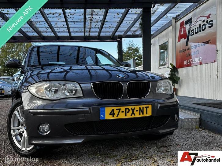 BMW 1-serie 120i High Executive Nieuwe APK, Auto's, BMW, Bedrijf, Te koop, 1-Serie, ABS, Airbags, Airconditioning, Alarm, Boordcomputer
