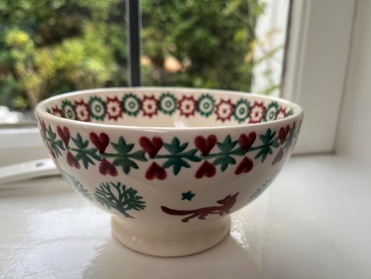 Christmas Joy Fox and Owl, Emma Bridgewater, Huis en Inrichting, Keuken | Servies, Zo goed als nieuw, Overige typen, Overige stijlen