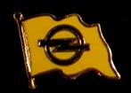 Opel vlag pin klein emaille, Nieuw, Transport, Speldje of Pin, Verzenden
