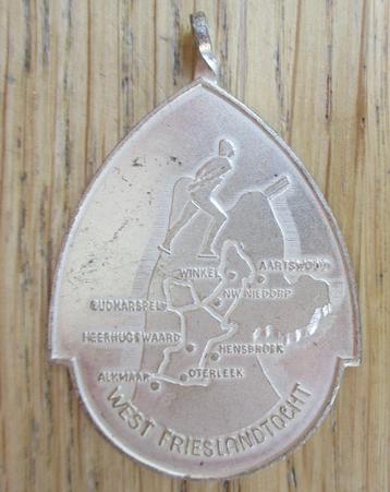 4e westfrieslandtocht 1987 75km schaatsmedaille medaille beschikbaar voor biedingen