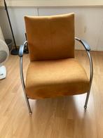 Mooie stoffen fauteuil, Ophalen, Gebruikt, Minder dan 75 cm, Stof