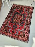 Vintage wollen vloerkleed. Kleurrijk, Ophalen, 100 tot 150 cm, Blauw, 50 tot 100 cm