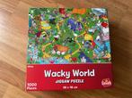 Wacky World Legpuzzel -  Hiking 1000 stukjes, Hobby en Vrije tijd, Denksport en Puzzels, Ophalen of Verzenden, 500 t/m 1500 stukjes