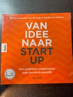 Van Idee naar Startup - Praktisch Stappenplan, Boeken, Ophalen of Verzenden, Nieuw, Management