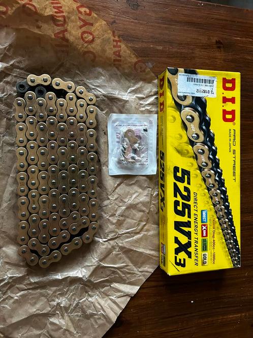 Nieuwe 525VX3 112 Ketting, Motoren, Onderdelen | Suzuki, Nieuw, Ophalen of Verzenden