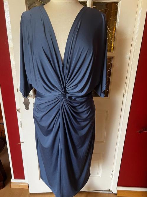 Kobalt blauwe jurk van Steps, Kleding | Dames, Jurken, Zo goed als nieuw, Maat 38/40 (M), Blauw, Onder de knie, Ophalen of Verzenden