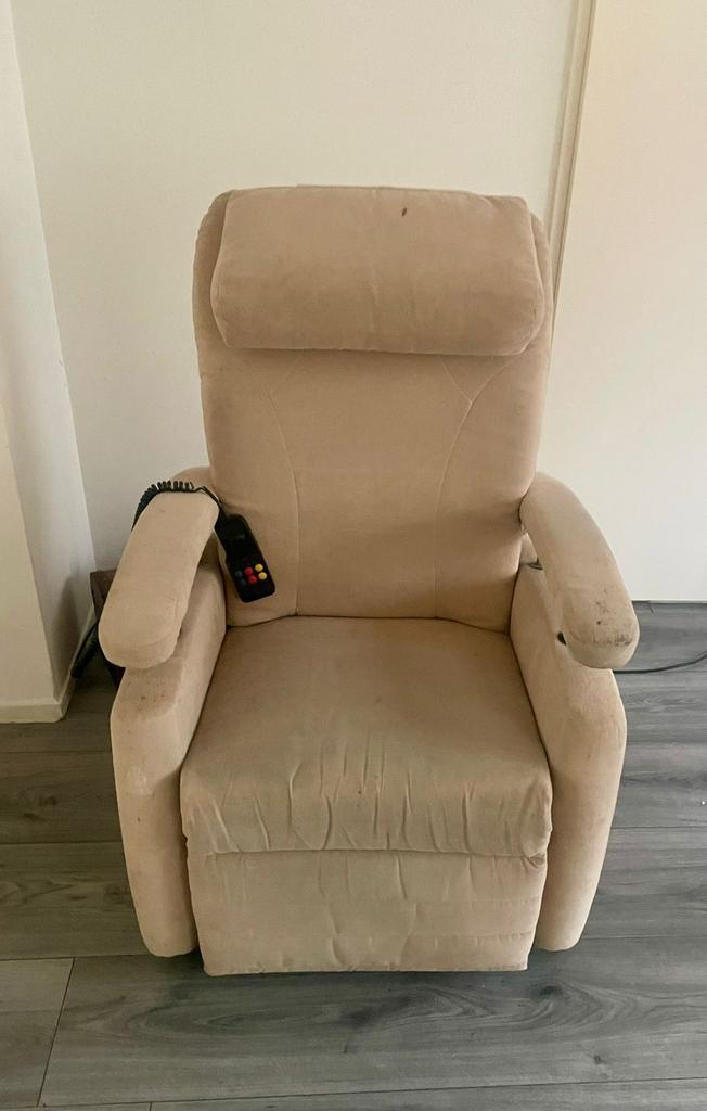 FITFORM RELAX STA OP STOEL MET KANTELFUNCTIE STAOPSTOEL, Huis en Inrichting, Fauteuils, Zo goed als nieuw, Stof, 50 tot 75 cm