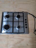 Siemens rvs 4 pits gasstel, Witgoed en Apparatuur, Kookplaten, Ophalen, 4 kookzones, Zo goed als nieuw, Gas